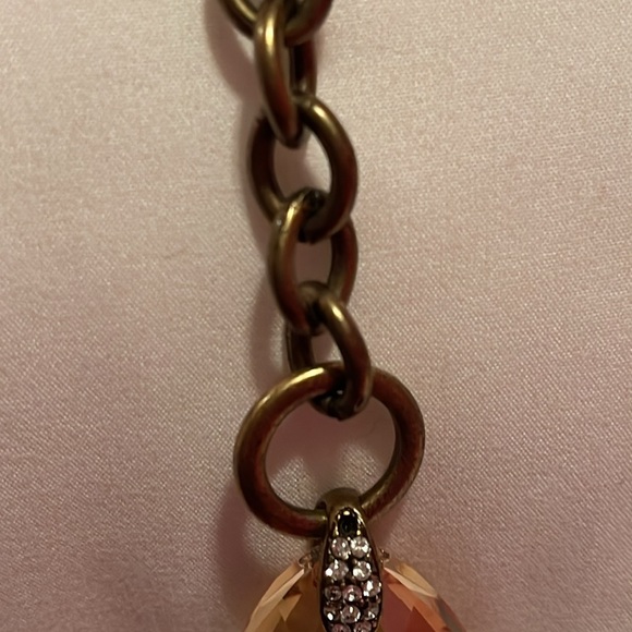 Necklace with glass pendant. Unique piece. - Picture 6 of 6